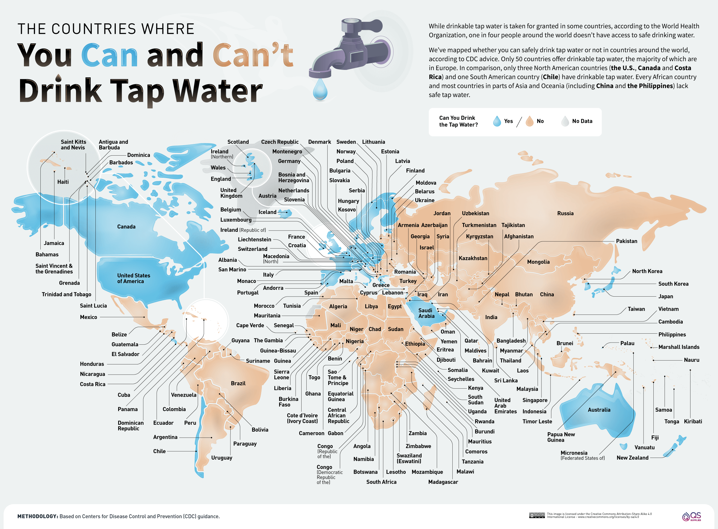 tap water map