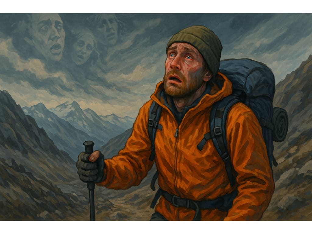 Hallucinations in altitude sickness