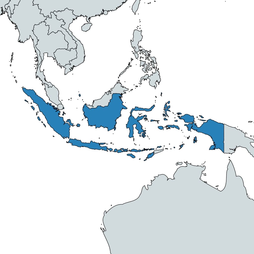 Indonesia map