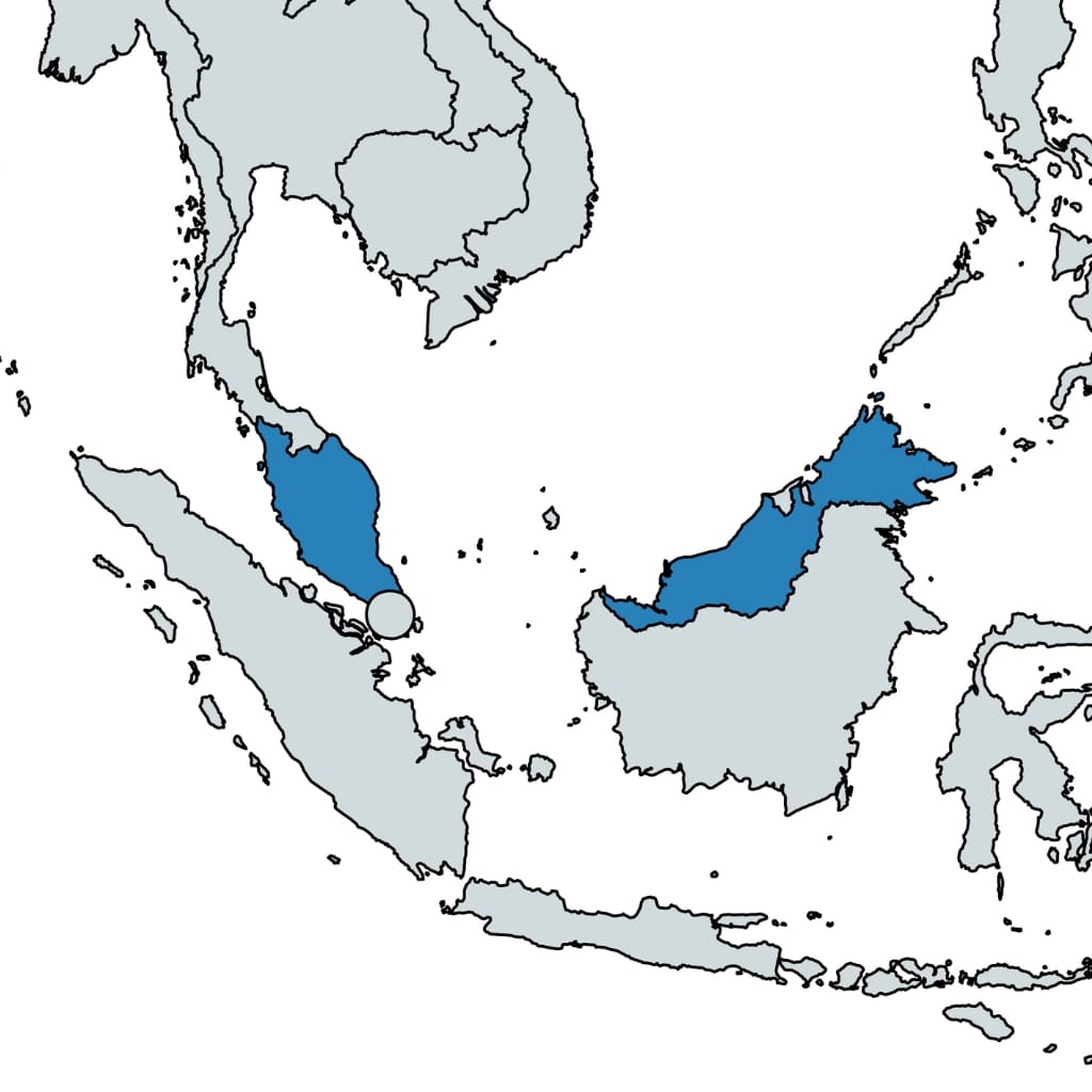 Malaysia map