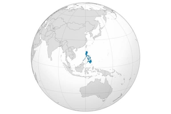 Philippines ortho map