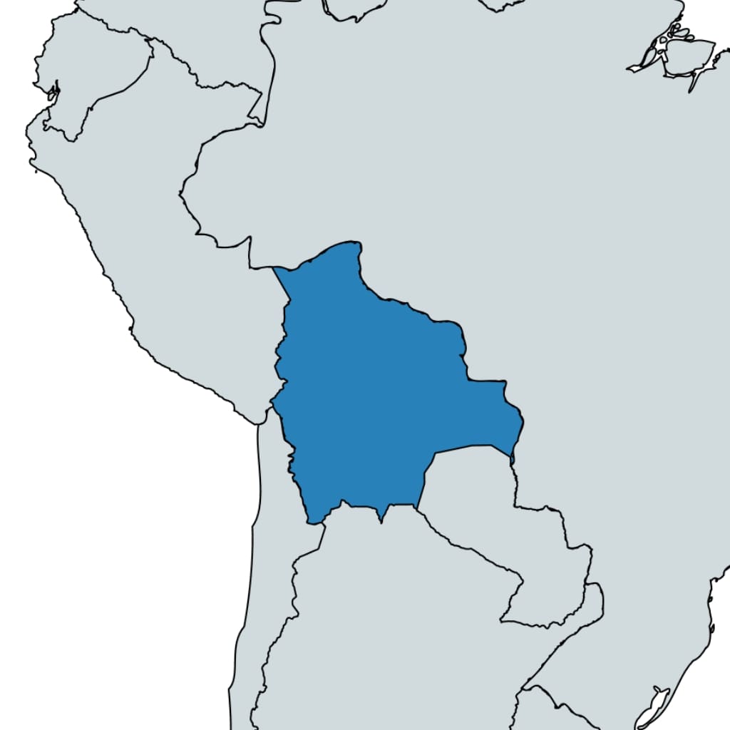 Bolivia map