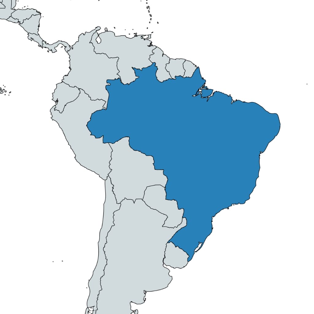 Brazil map