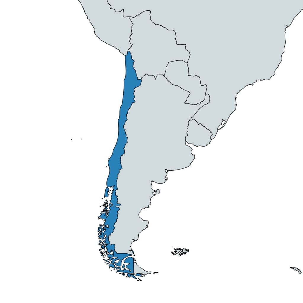 Chile map