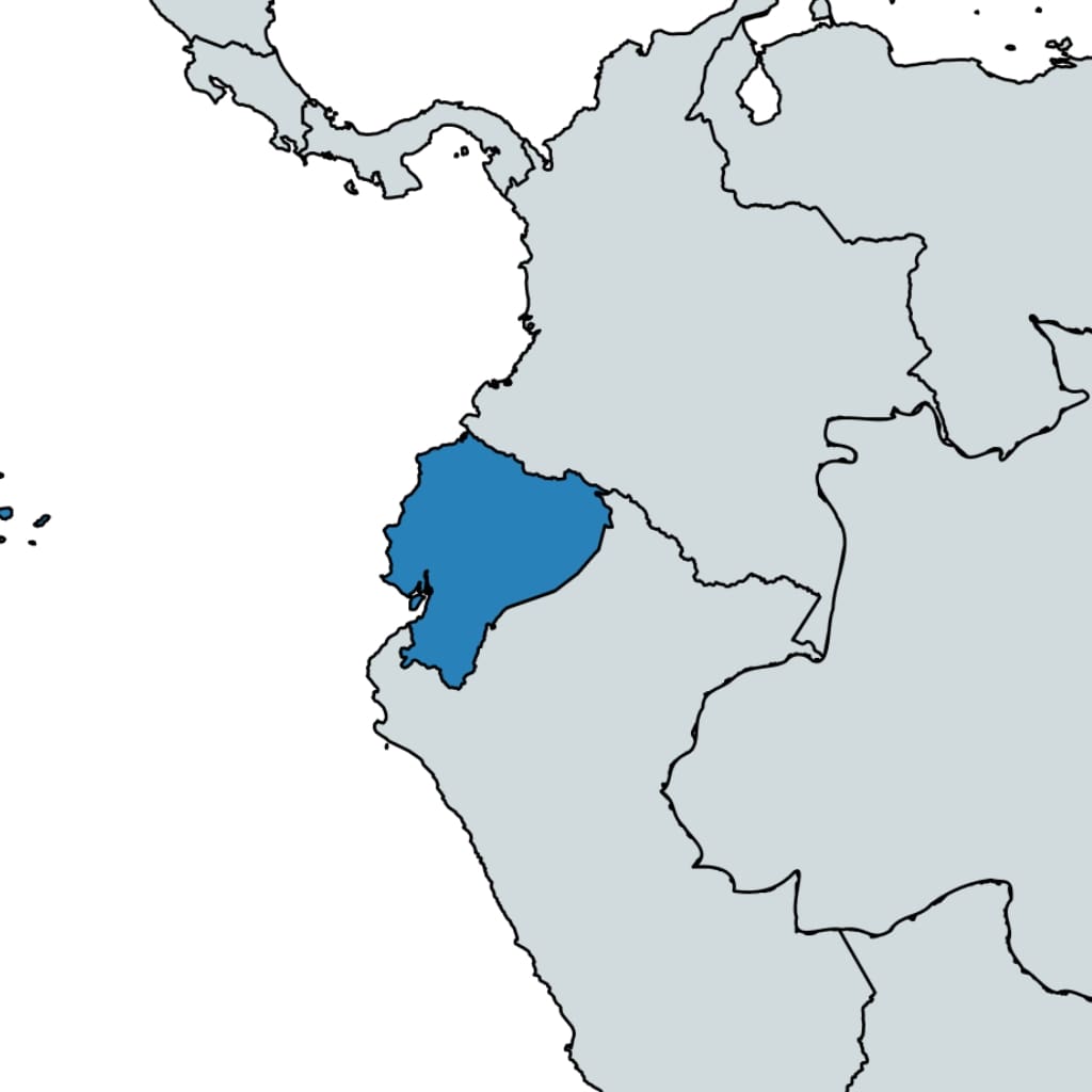 Ecuador map