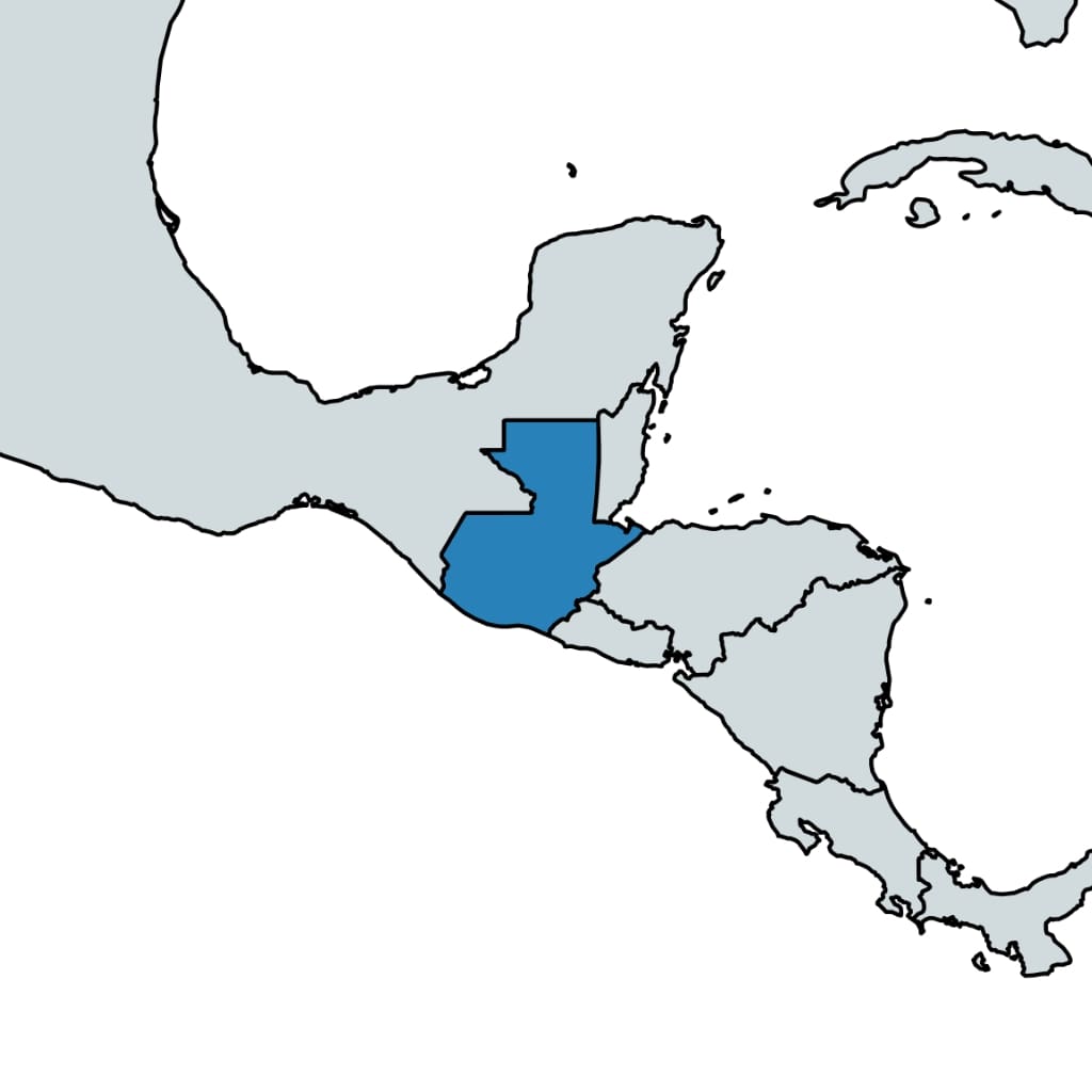 Guatemala map