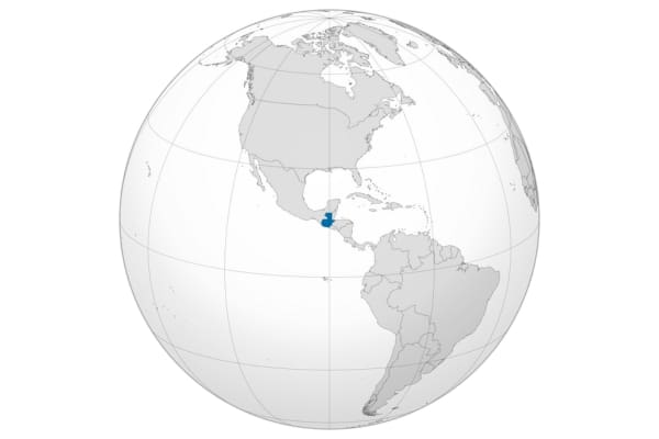 Guatemala ortho map