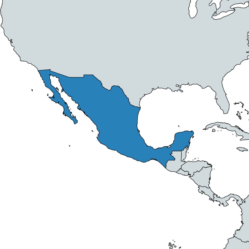 Mexico map