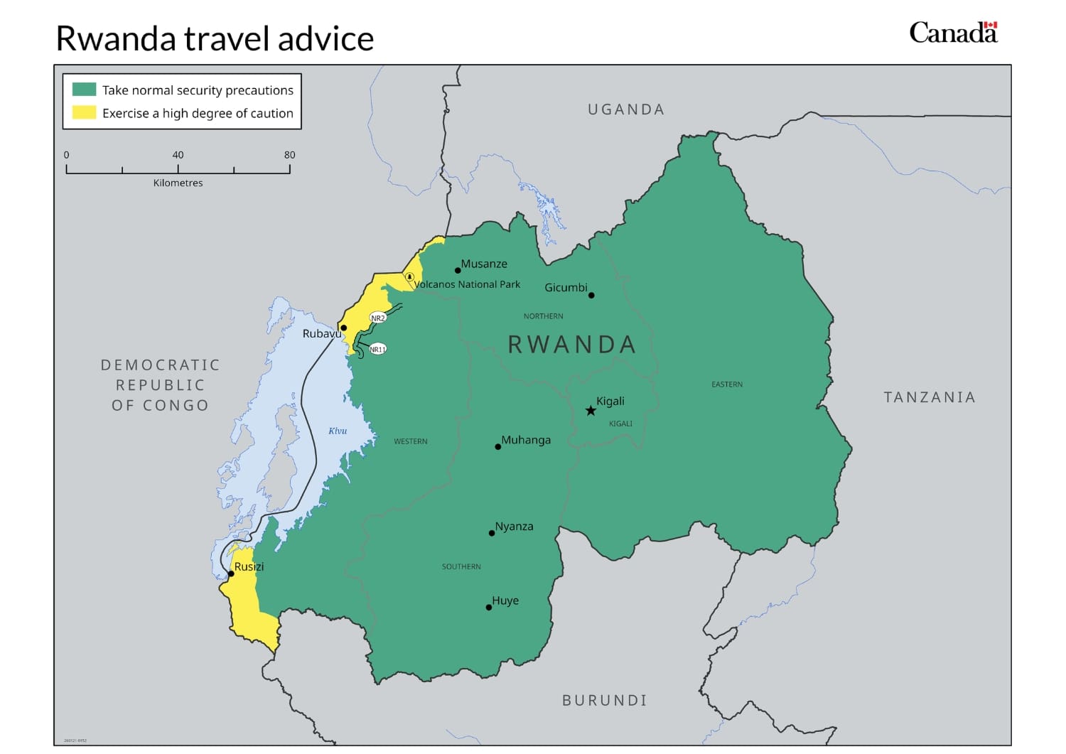Canadian Travel Advice for Rwanda